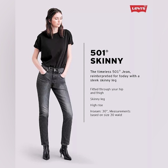 Levi’s Premium 501 High Rise Jeans - Picture 8 of 8